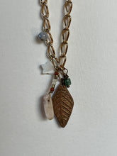 Load image into Gallery viewer, Copper Leaf Charm Necklace