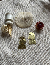 Load image into Gallery viewer, Brass Stacks Earrings