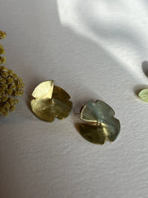 Load image into Gallery viewer, Brass Origami Flower Studs Preorder