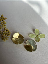 Load image into Gallery viewer, Brass Origami Flower Studs Preorder