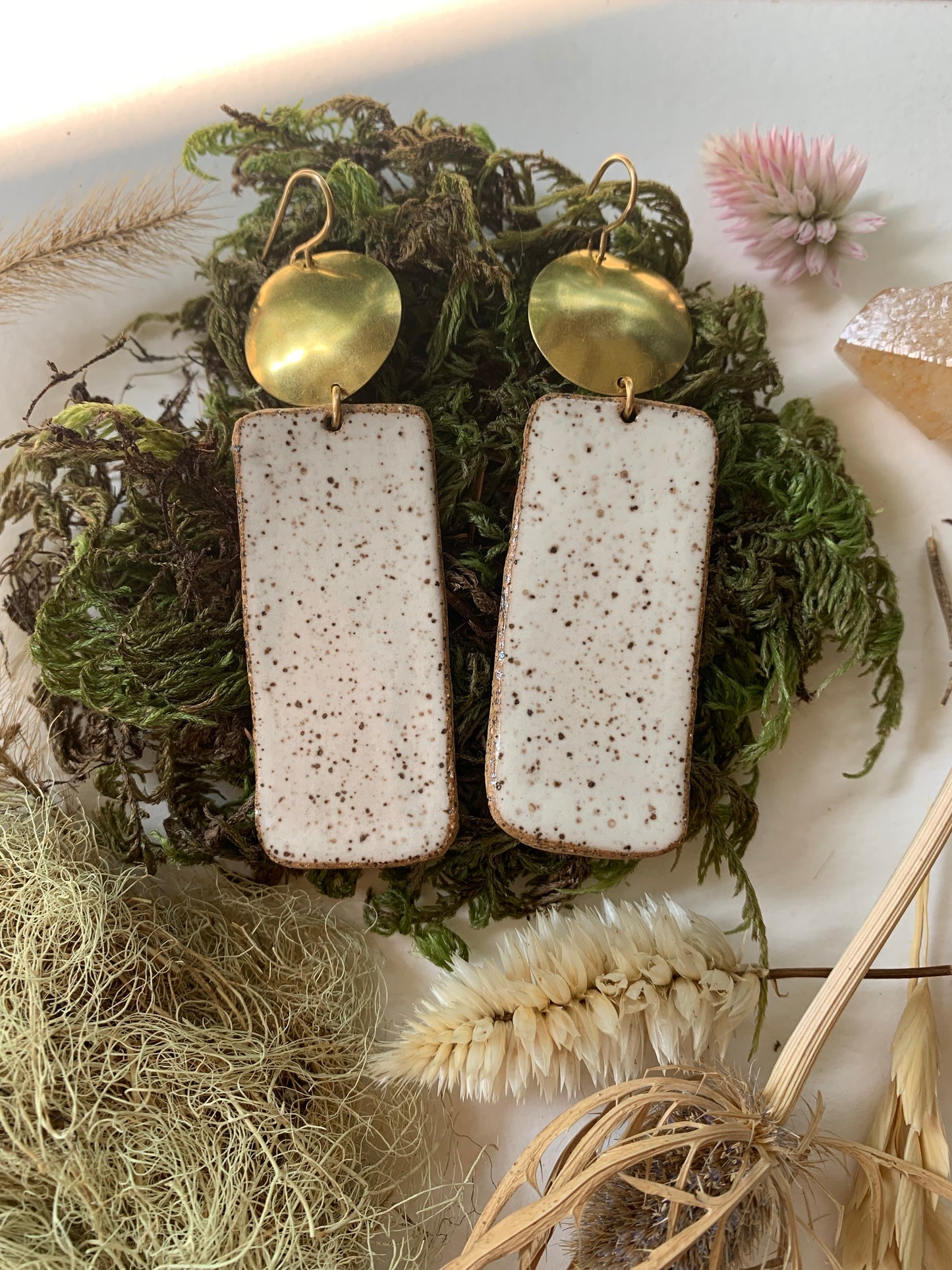 Speckled White Oxide Collaboration Long Rectangles