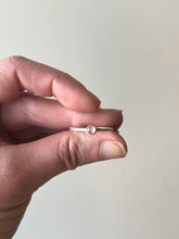 Load image into Gallery viewer, Tiny rose quartz sterling silver handmade ring size 8 1/2