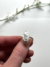 Load image into Gallery viewer, Abalone Shell Oval Sterling Silver Ring