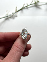 Load image into Gallery viewer, Abalone Shell Oval Sterling Silver Ring