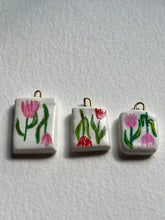 Load image into Gallery viewer, Tulip hand-painted charms