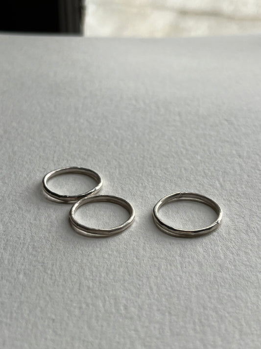 Sterling Silver Stacking Rings
