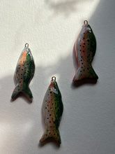 Load image into Gallery viewer, Hand-painted Trout Fish Charm