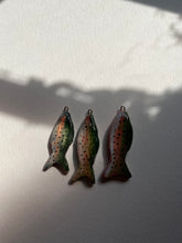 Load image into Gallery viewer, Hand-painted Trout Fish Charm