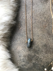 Labradorite Choker Necklace