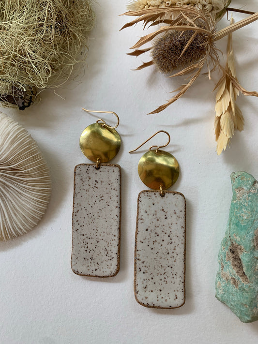 Speckled White Oxide Collaboration Long Rectangles