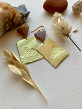 Load image into Gallery viewer, Reserved for Aimee Rectangle Mesa Earrings
