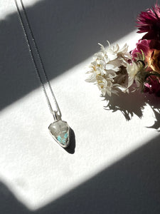 Turquoise and Silver Pendant