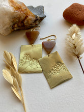 Load image into Gallery viewer, Reserved for Aimee Rectangle Mesa Earrings